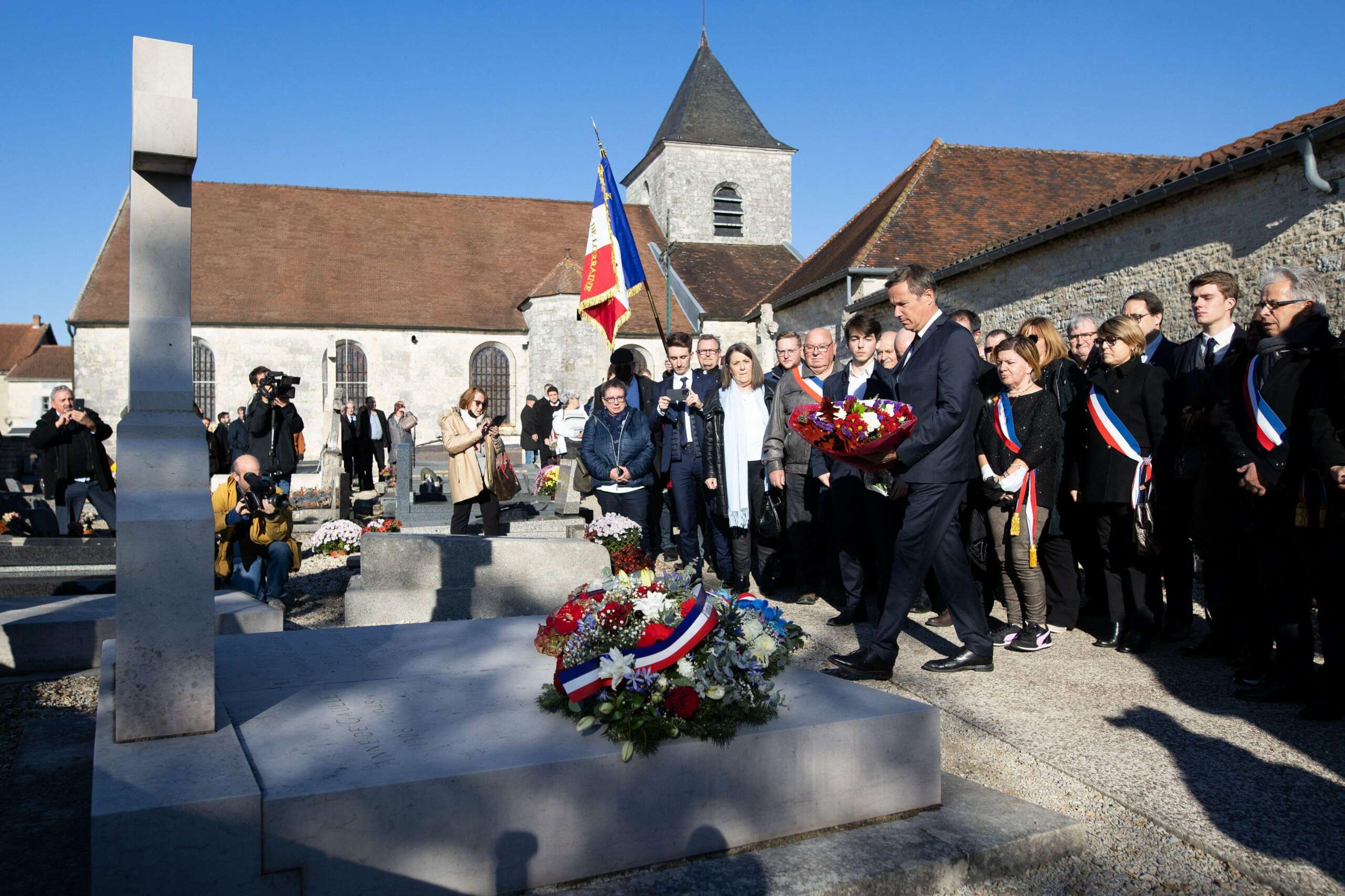 Commémoration du 9 novembre Général de Gaulle